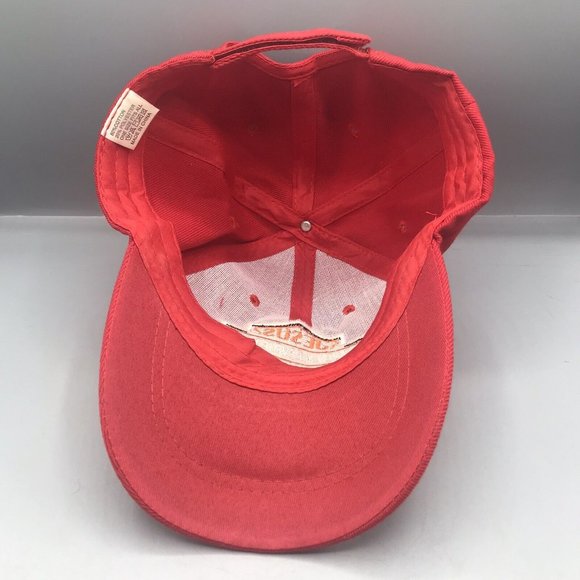 Motorcycle Biker Style Jesus Christ Heavenly Devoted Son Red Baseball Hat Cap - Picture 5 of 6